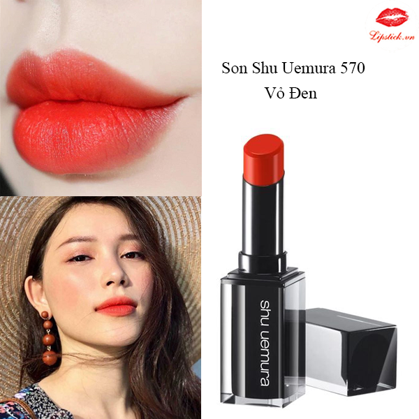 Son Shu Uemura 570 vỏ đen